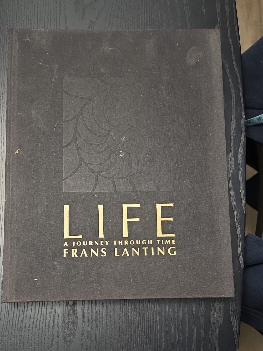 LIFE: A Journey Through Time by Frans Lanting - Black Hardcover